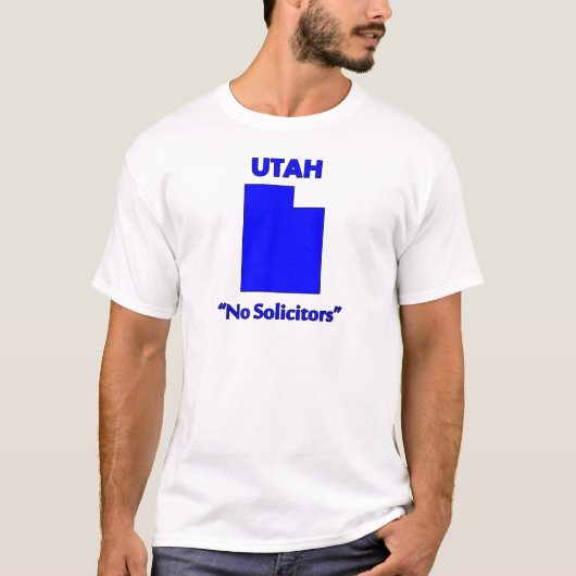 Utah - Keine Anwälte T-Shirt (Vorderseite)