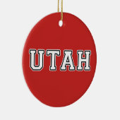 Utah Keramik Ornament (Rechts)