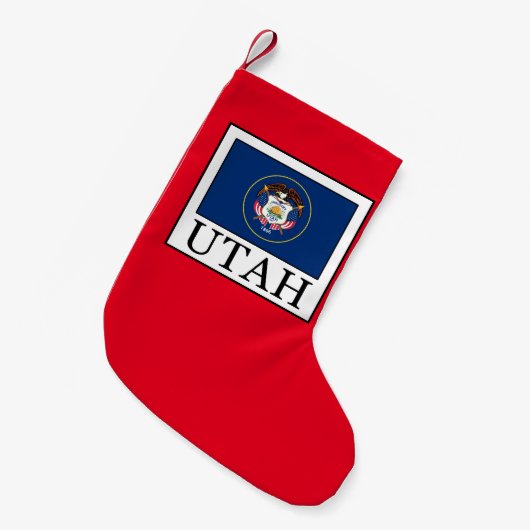 Utah Kleiner Weihnachtsstrumpf (Vorderansicht (hängend))