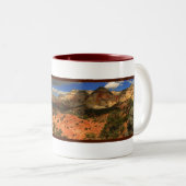 Utah-Klippen Zweifarbige Tasse (VorderseiteRechts)