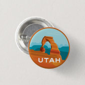 Utah-Knopf Button (Vorne & Hinten)