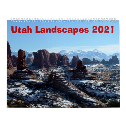 Utah Landscapes Kalender (Titelbild)