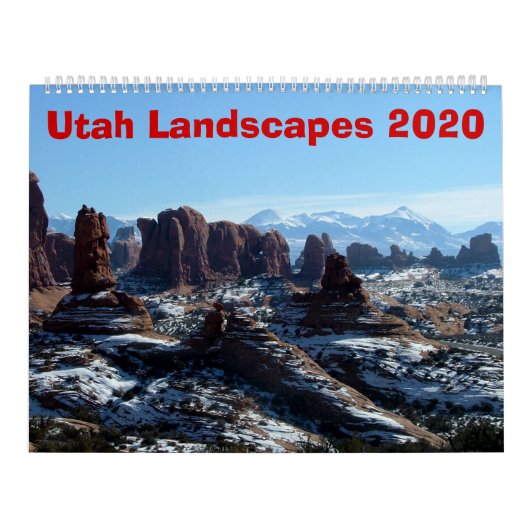 Utah Landscapes Kalender (Titelbild)