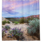 Utah Landschaft Duschvorhang (Vorderseite)