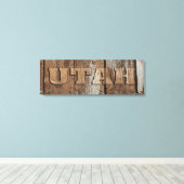 Utah Leinwand (Insitu (Holzboden))