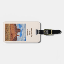 Utah - Liebe Gepäckmarke Gepäckanhänger