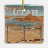 Utah Life erhöht Keramikornament (Vorderseite)