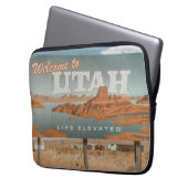 Utah Life erhöht Laptopschutzhülle (Vorderseite Links)