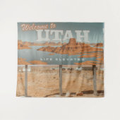 Utah Life erhöht Wandteppich (Vorderseite (Horizontal))