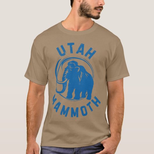 Utah-Mammut T-Shirt (Vorderseite)