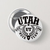 Utah, Mist ja, Est. 1896 Button (Vorne & Hinten)