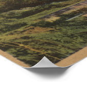 Utah - Monte Majestic & Angel's Landing Poster (Ecke)