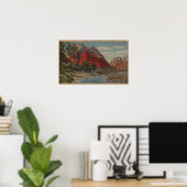 Utah - Monte Majestic & Angel's Landing Poster (Heimbüro)