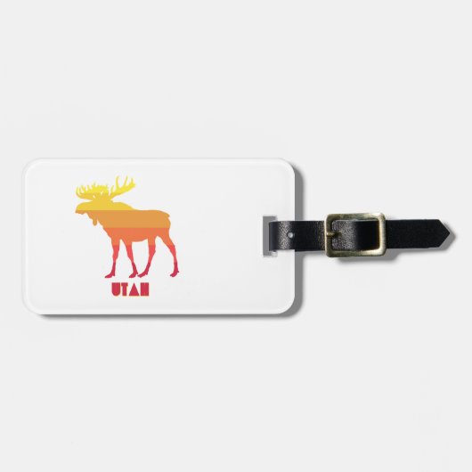 Utah Moose Gepäckanhänger (Vorderseite horizontal)