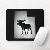 Utah Moose Hunting Mousepad (Mit Mouse)