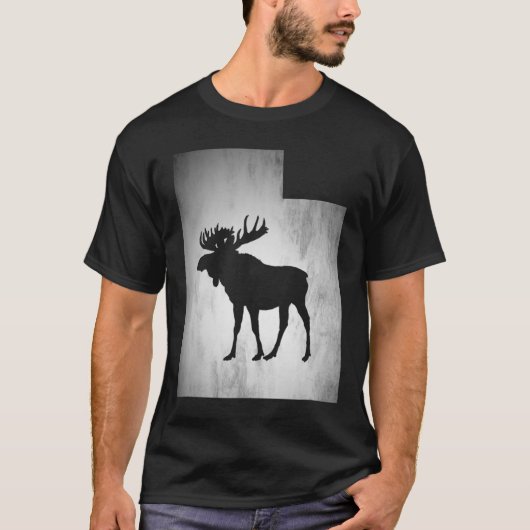 Utah Moose Hunting T-Shirt (Vorderseite)