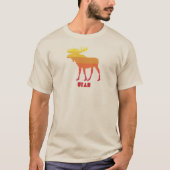 Utah Moose T-Shirt (Vorderseite)