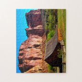 Utah Mountain Barn. Puzzle (Vertikal)