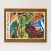 Utah - Nationalpark Zion Puzzle (Horizontal)