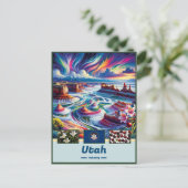 Utah Natural Wonder: Landschaftlich Postkarte (Stehend Vorderseite)