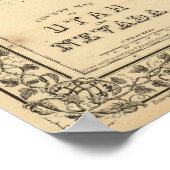 Utah, Nevada Karte von Mitchell Poster (Ecke)