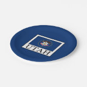 Utah Pappteller (Schrägansicht)