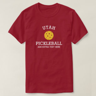 Utah Pickleball Add Club, Name des Partners T-Shirt