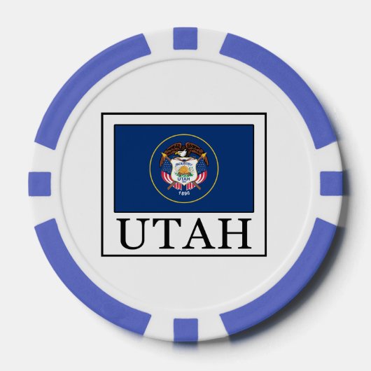 Utah Pokerchips (Vorderseite)