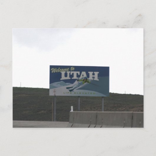 Utah Post Card Postkarte (Vorderseite)