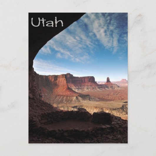 Utah Postkarte (Vorderseite)