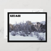 Utah Postkarte (Vorne/Hinten)