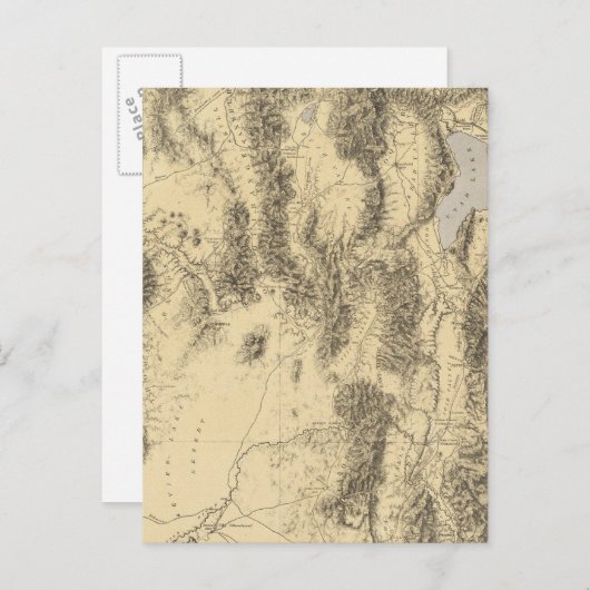 Utah Postkarte (Vorne/Hinten)