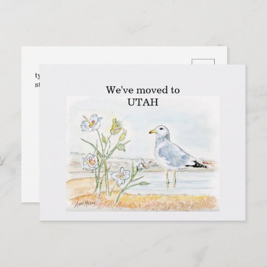 Utah Postkarte (Vorne/Hinten)