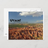 Utah Postkarte (Vorne/Hinten)