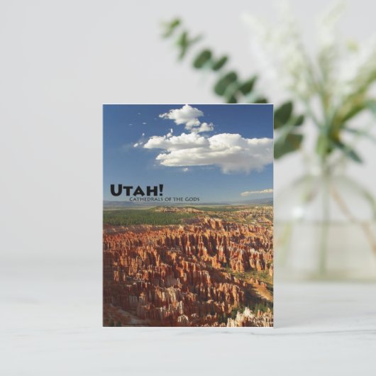 Utah Postkarte (Stehend Vorderseite)