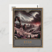 Utah | Postkarte Gothic Art (Vorne/Hinten)