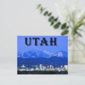 Utah-Postkarte Postkarte (Stehend Vorderseite)
