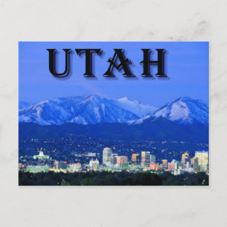 Utah-Postkarte Postkarte