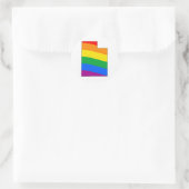 UTAH PRIDE RUNDER AUFKLEBER (Tasche)