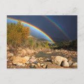 Utah Rainbow Landscape Postkarte (Vorderseite)