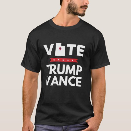 UTAH REPUBLIKANISCHE STIMME TRUMP VANCE T Shirt (Vorderseite)
