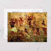 Utah Rock Art Postcard Postkarte (Vorne/Hinten)