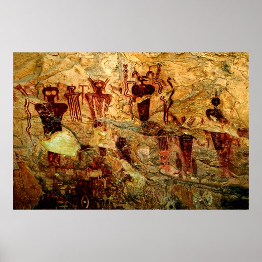 Utah Rock Art Poster (Vorne)