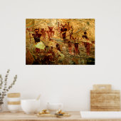 Utah Rock Art Poster (Küche)