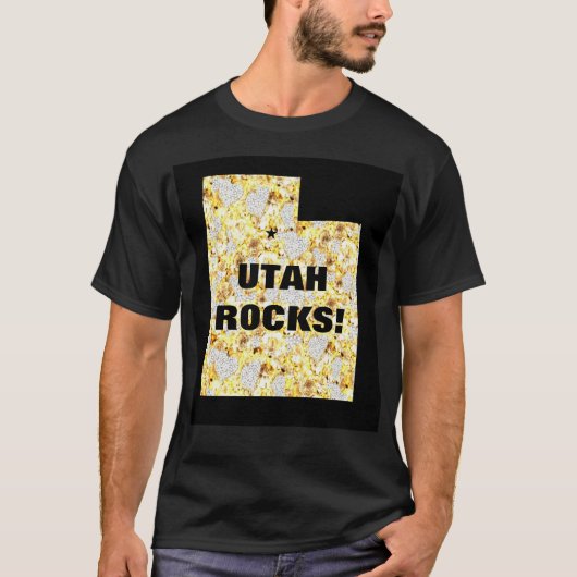 UTAH ROCKS! T-Shirt (Vorderseite)