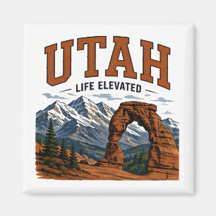 Utah Roter Canyon Abenteuer Magnet