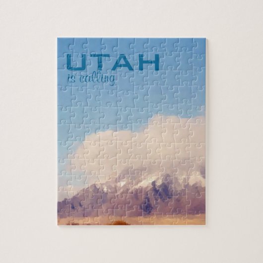 Utah ruft Jigsaw Puzzle an (Vertikal)