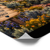Utah-Schädel-Kunstprint | State of Mind Poster (Ecke)