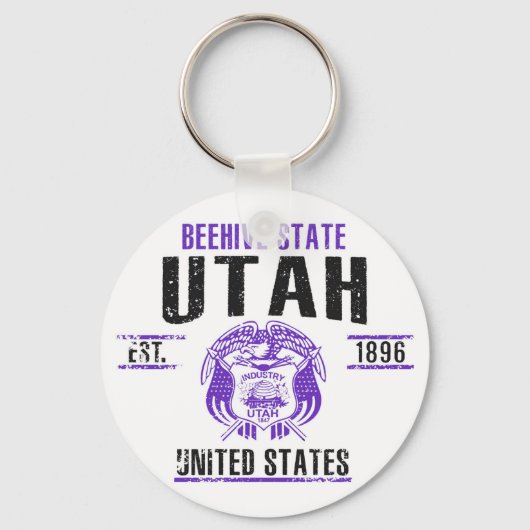 Utah Schlüsselanhänger (Vorderseite)