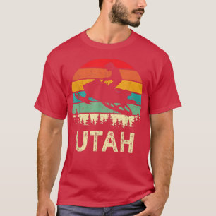 Utah Schneemobilfahren Schneemobilfahren Rennen Wi T-Shirt